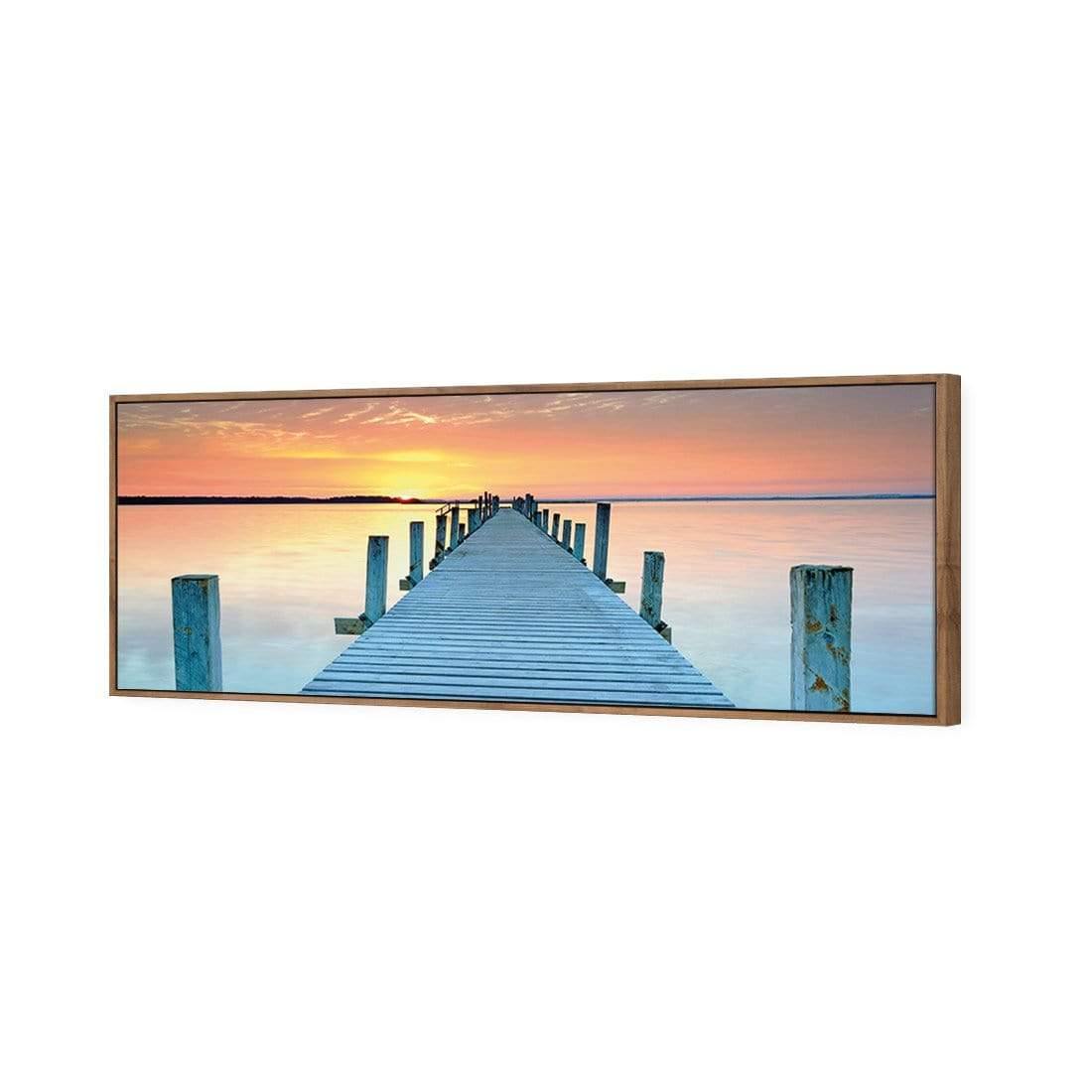 Sunset Pier, Original (Long) - wallart-australia - Canvas