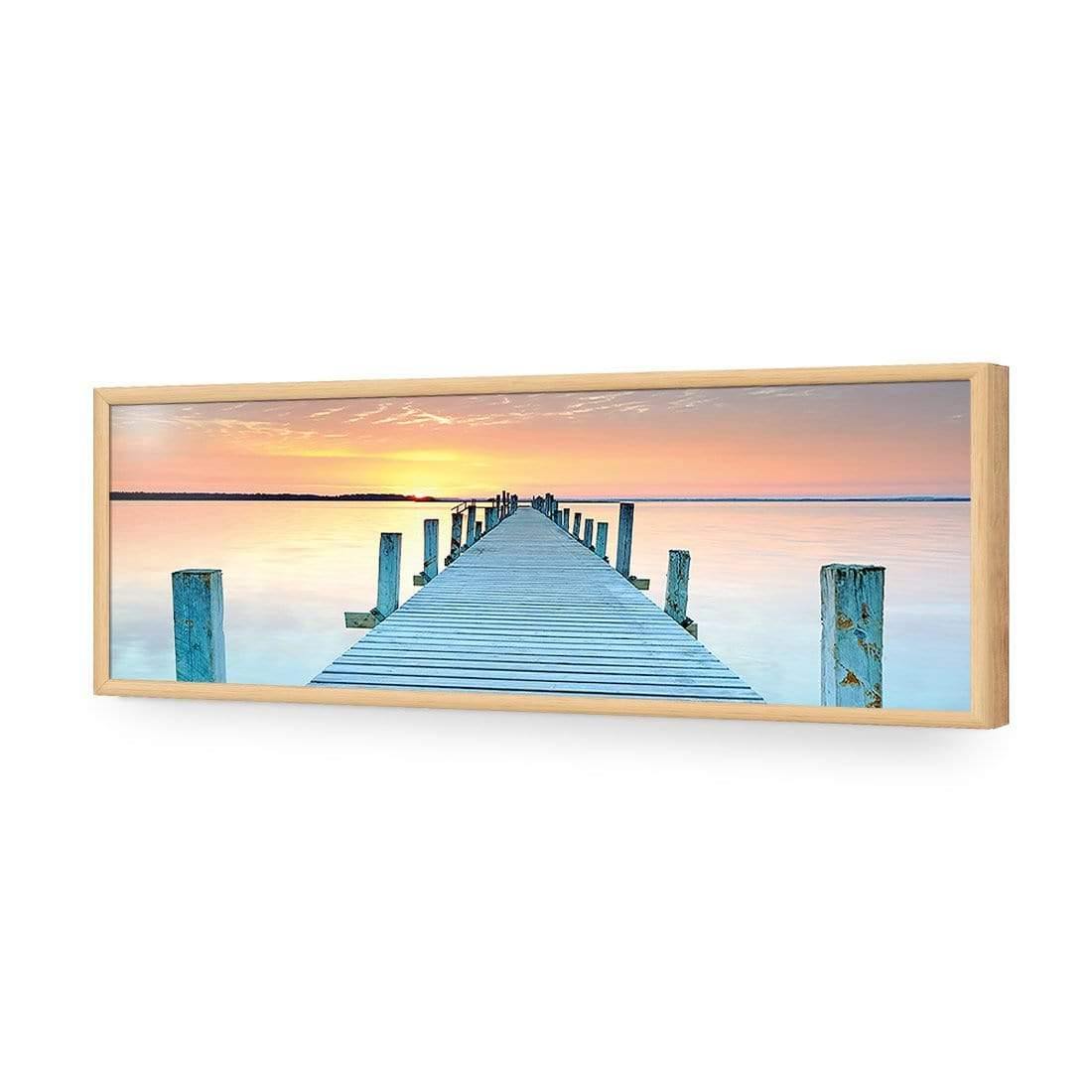Sunset Pier, Original (Long) - wallart-australia - Acrylic Glass No Border