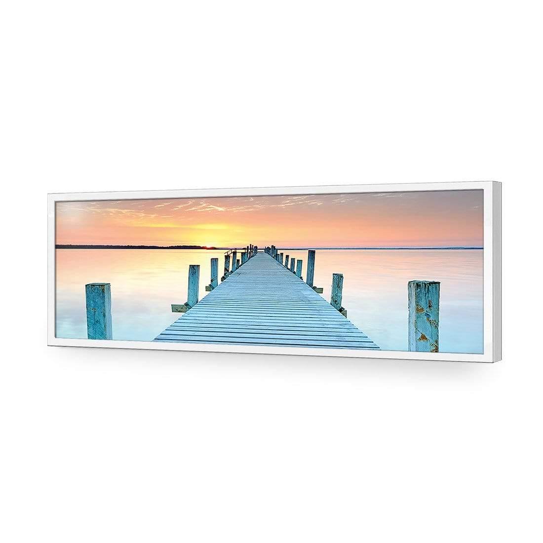 Sunset Pier, Original (Long) - wallart-australia - Acrylic Glass No Border