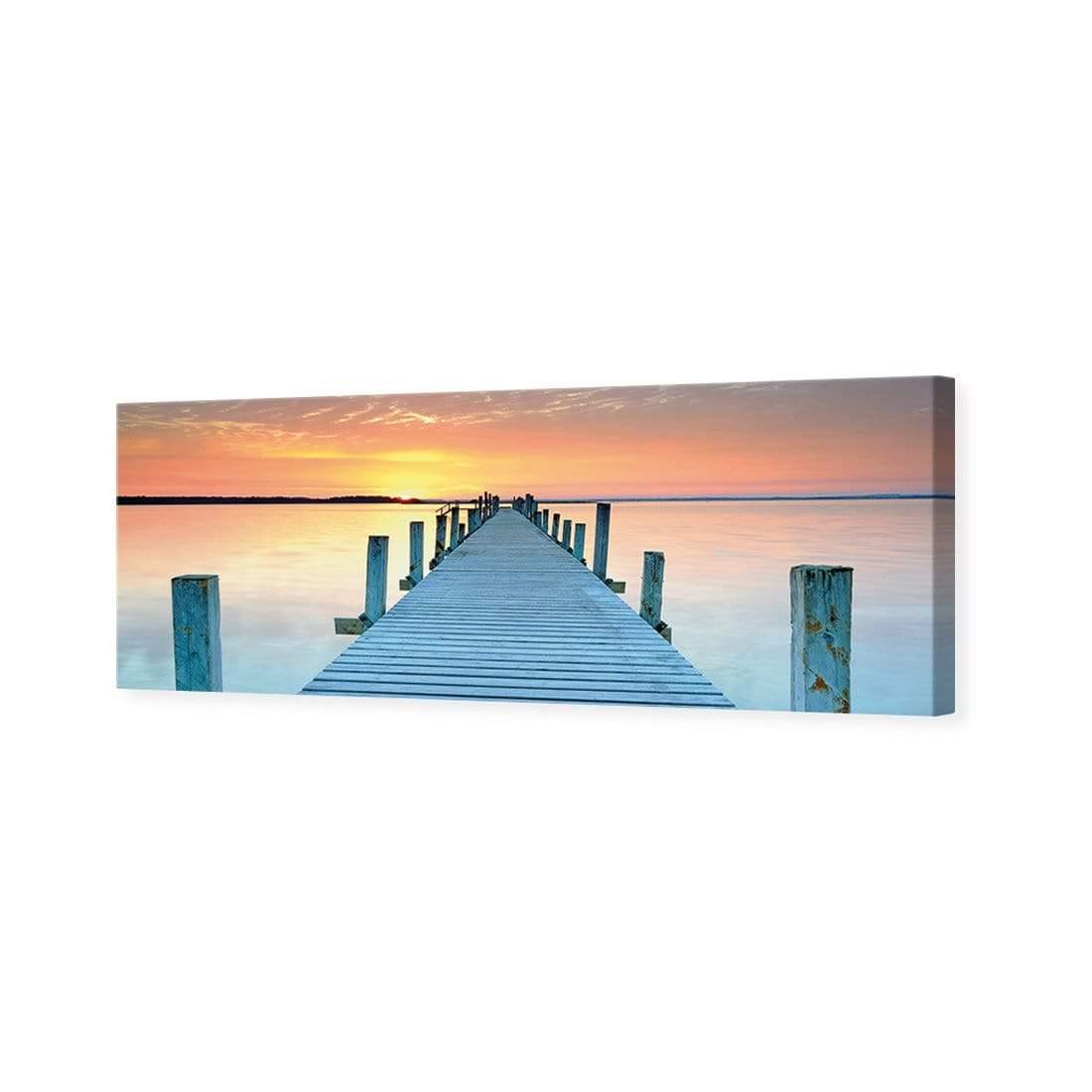 Sunset Pier, Original (Long) - wallart-australia - Canvas