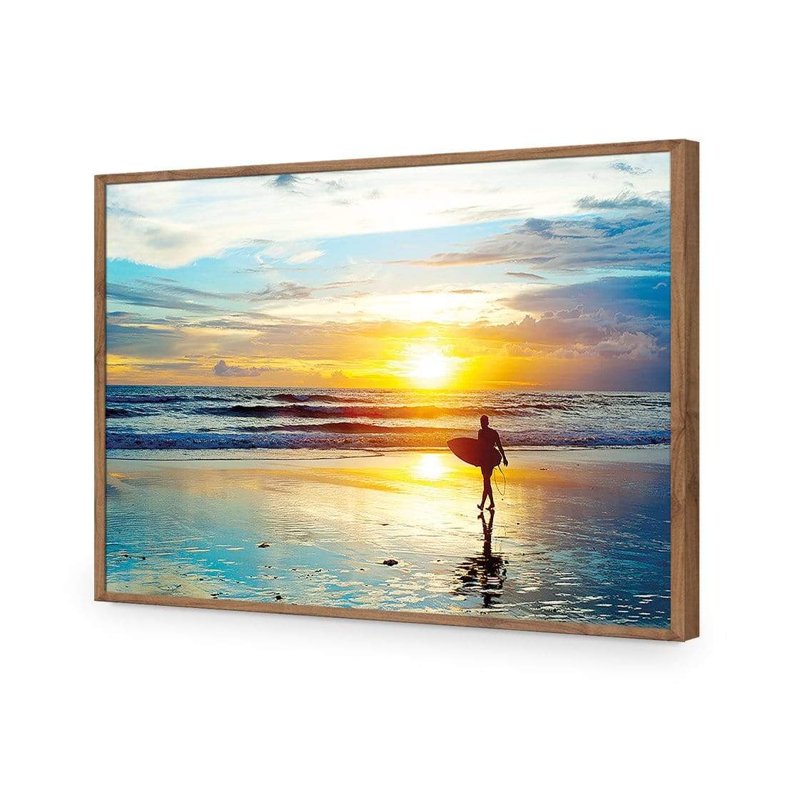 Sunset Surf - wallart-australia - Acrylic Glass No Border