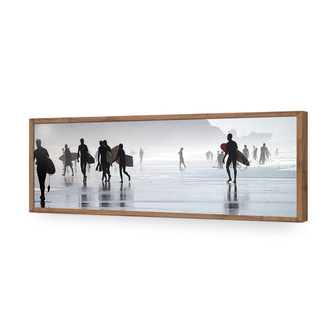 Surfers in the Mist, Original (long) - wallart-australia - Acrylic Glass No Border
