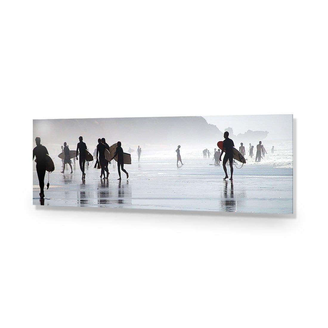 Surfers in the Mist, Original (long) - wallart-australia - Acrylic Glass No Border
