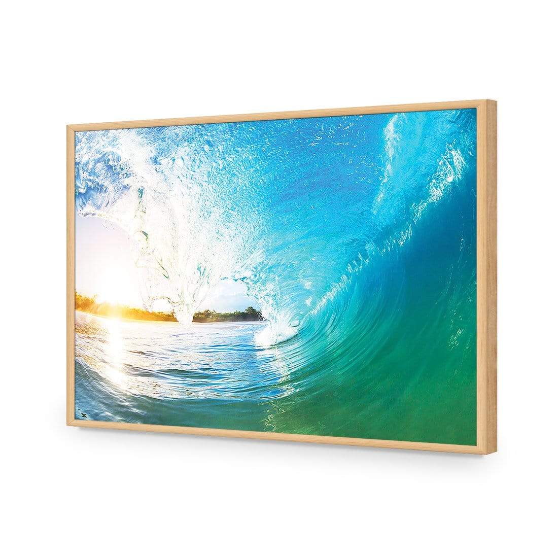 Surfing Dream Sunset - wallart-australia - Acrylic Glass No Border