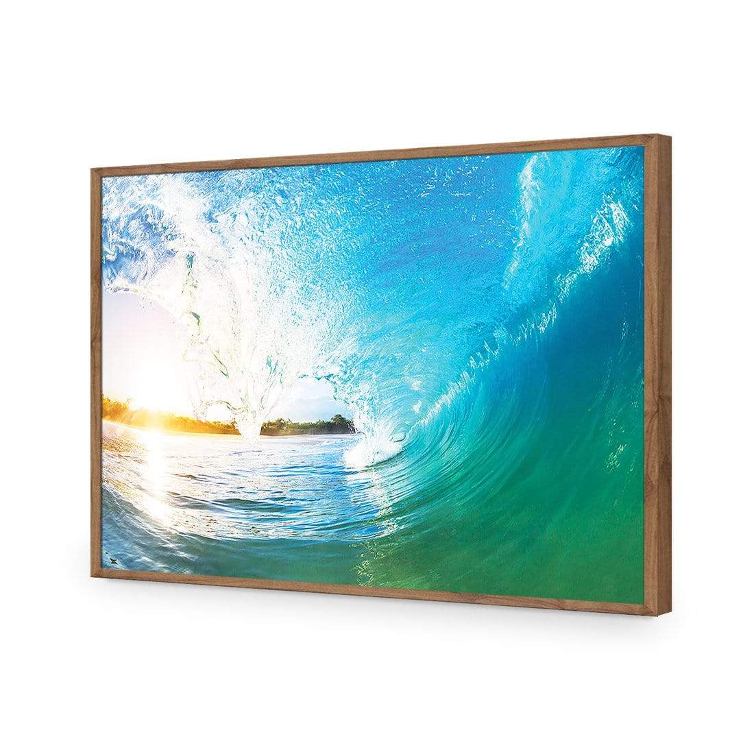 Surfing Dream Sunset - wallart-australia - Acrylic Glass No Border