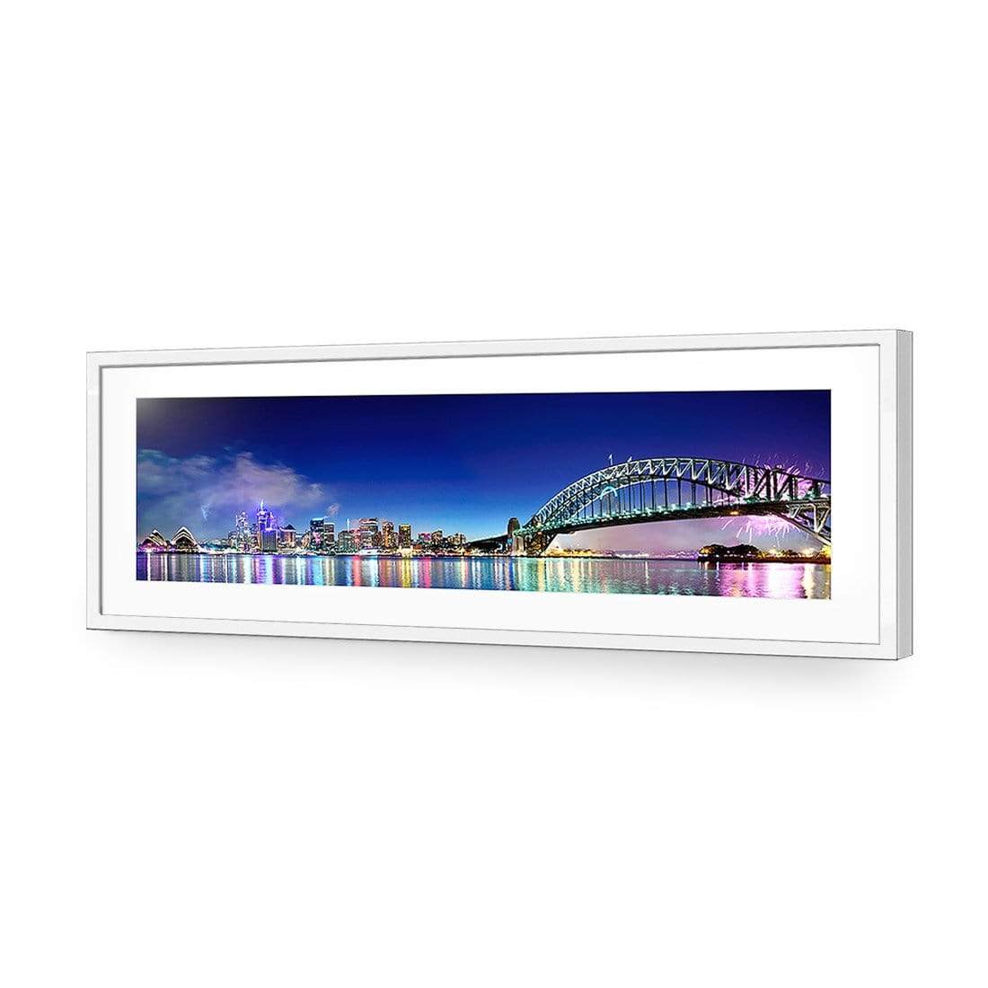 Sydney Celebration (long) - wallart-australia - Acrylic Glass With Border