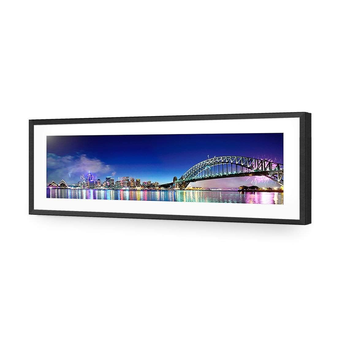 Sydney Celebration (long) - wallart-australia - Acrylic Glass With Border