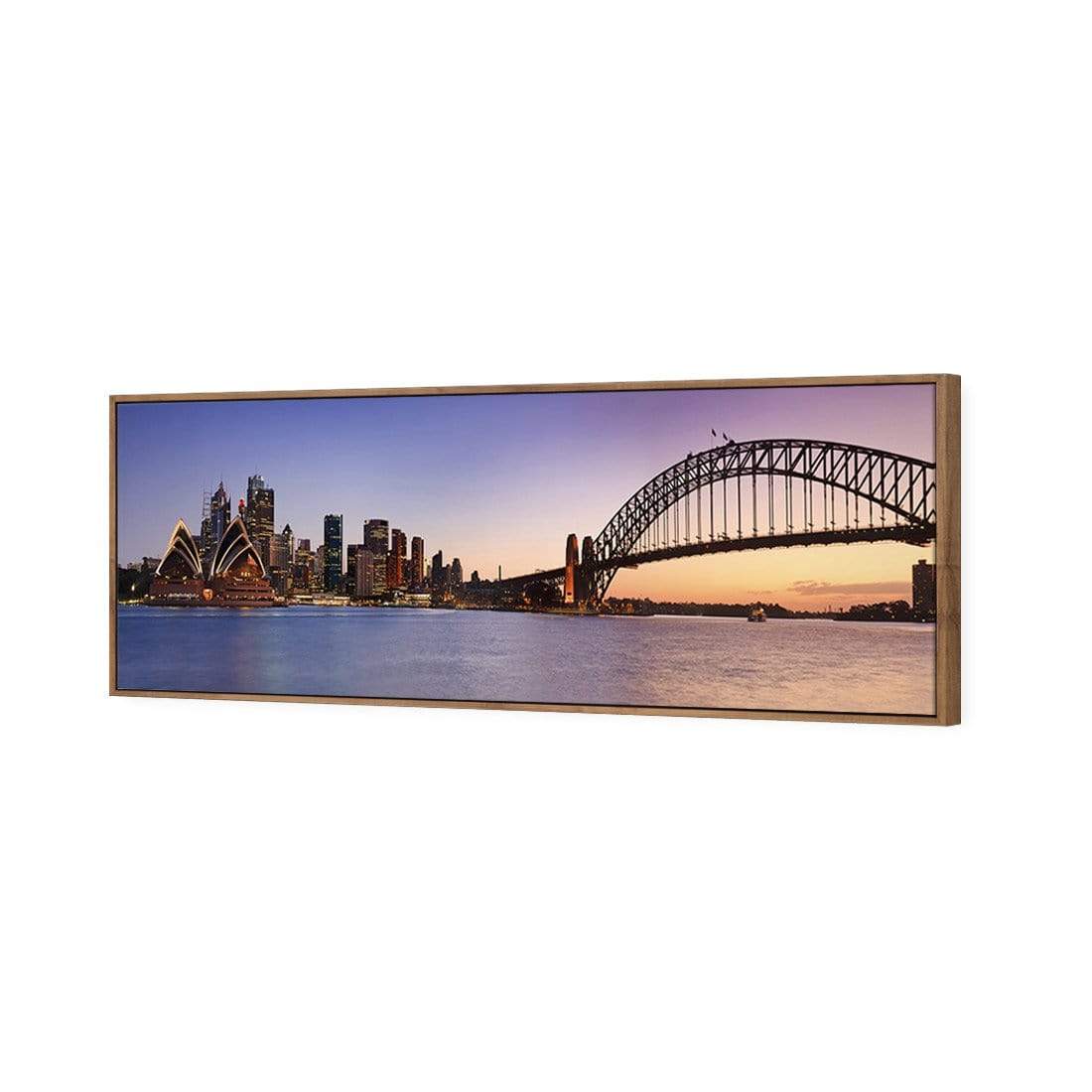 Sydney from Kirribilli (long) - wallart-australia - Canvas