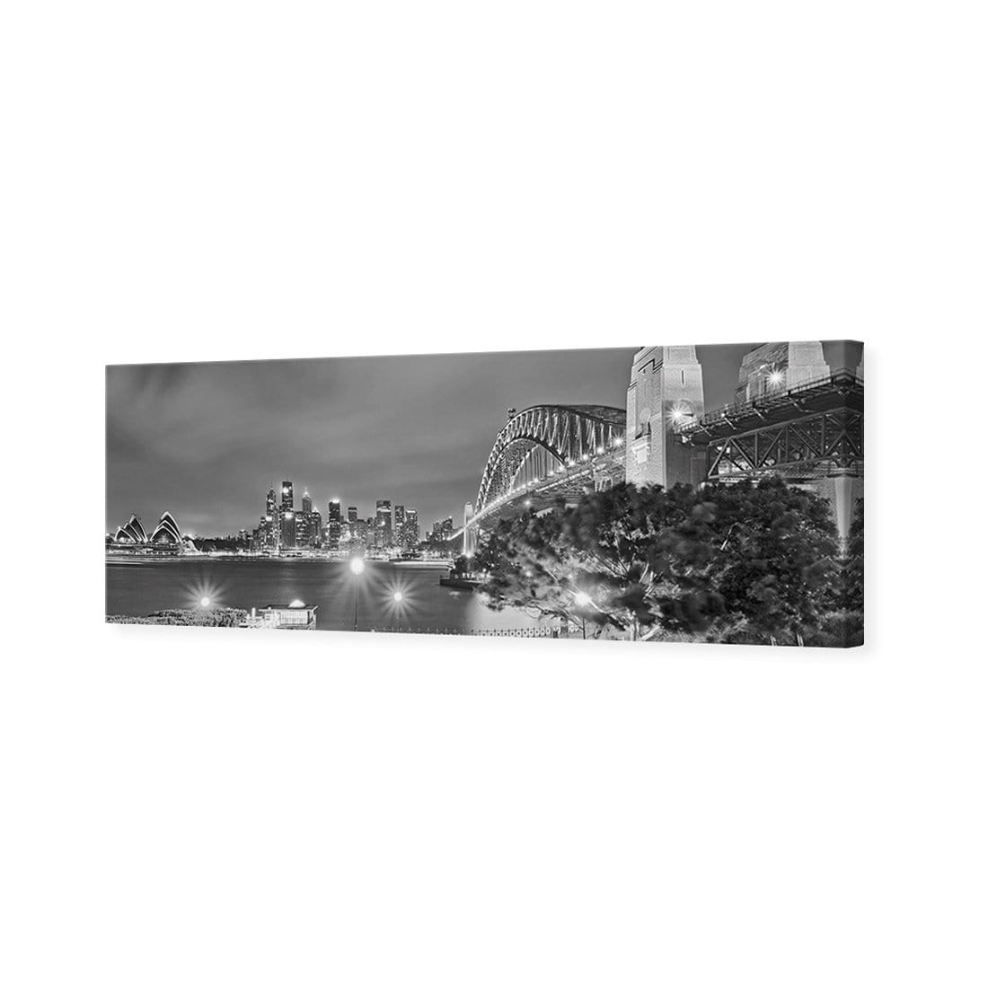 Sydney Harbour and Opera House (long) - wallart-australia - Canvas