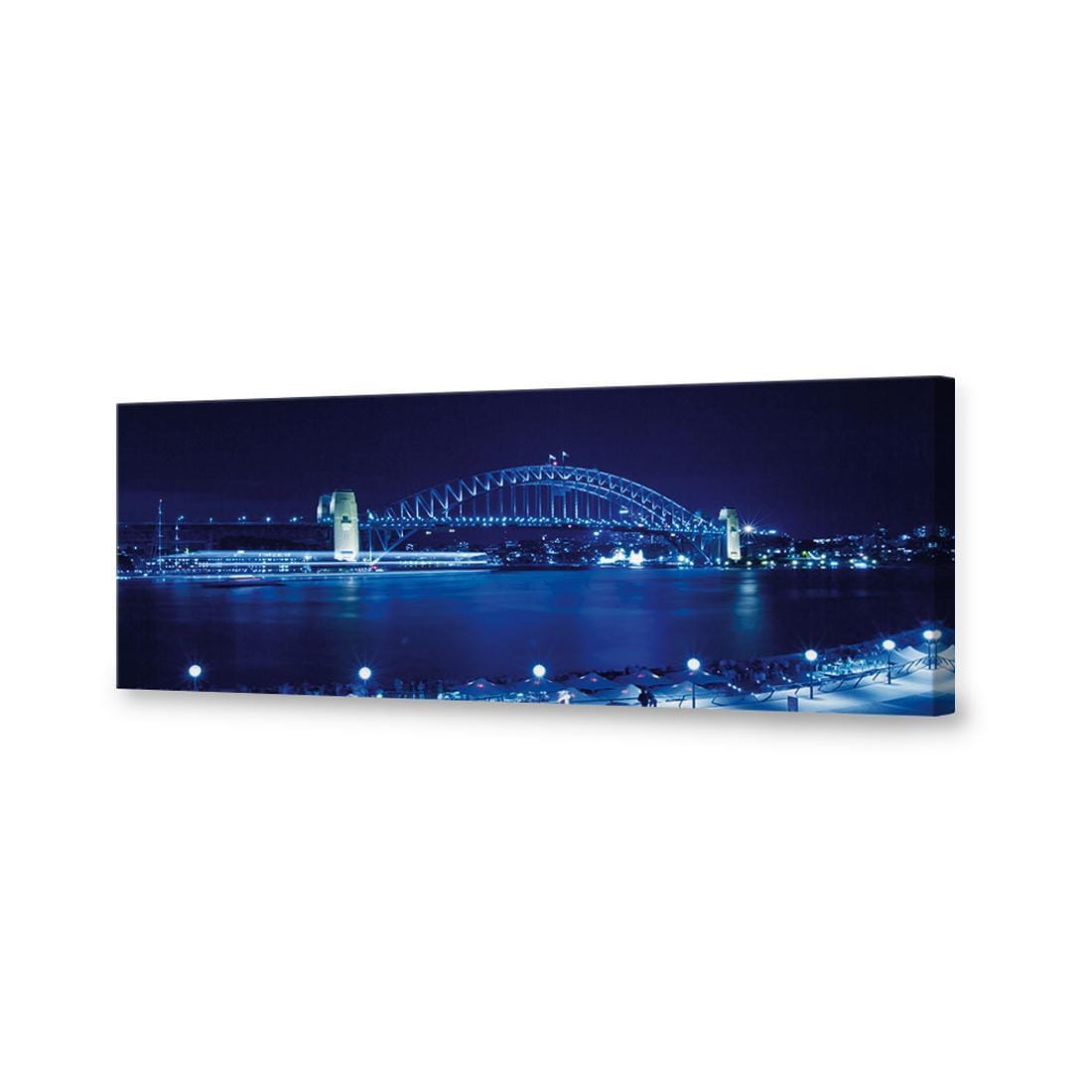 Sydney Harbour Blues (Long) - wallart-australia - Canvas