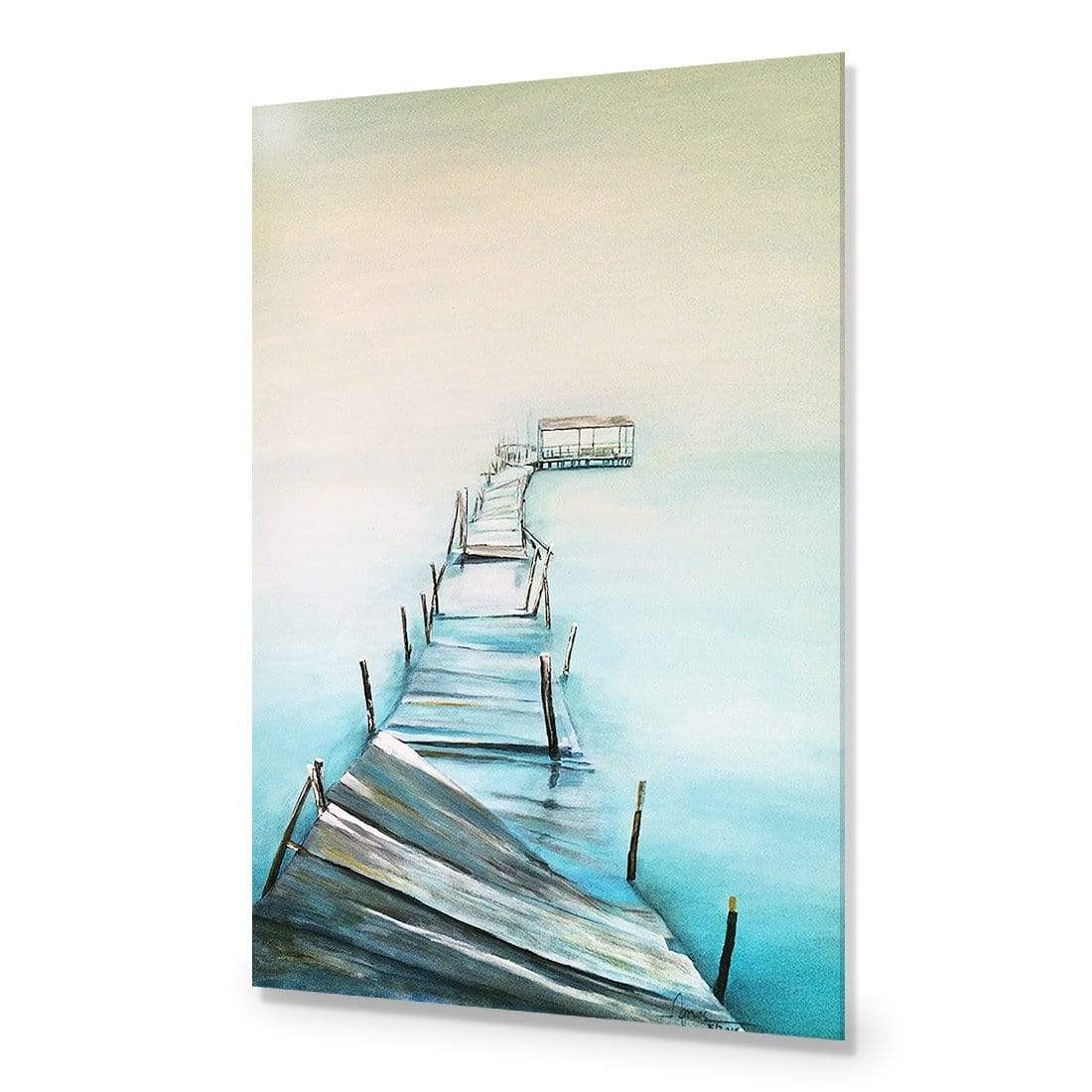 The Broken Pier - wallart-australia - Acrylic Glass No Border