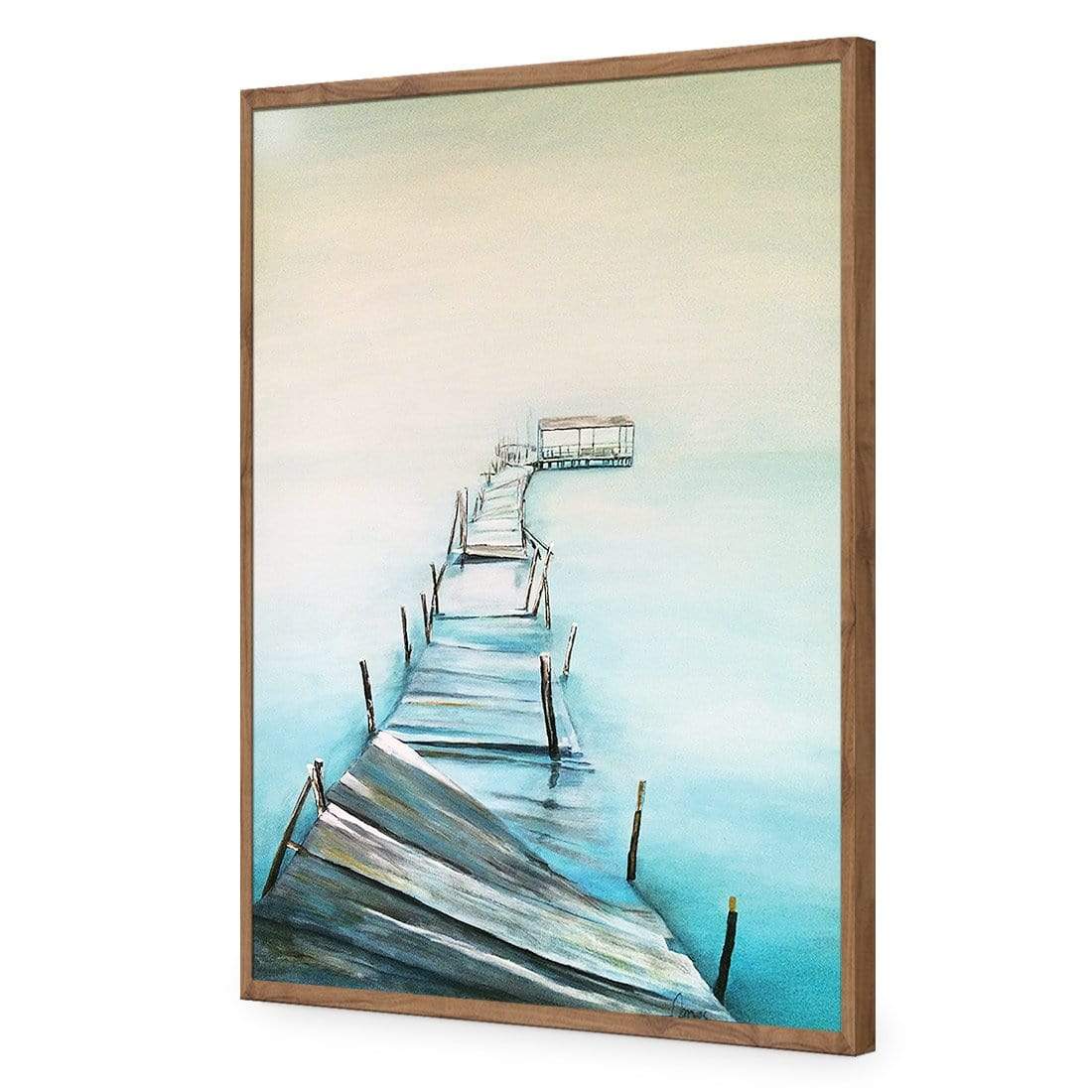 The Broken Pier - wallart-australia - Acrylic Glass No Border