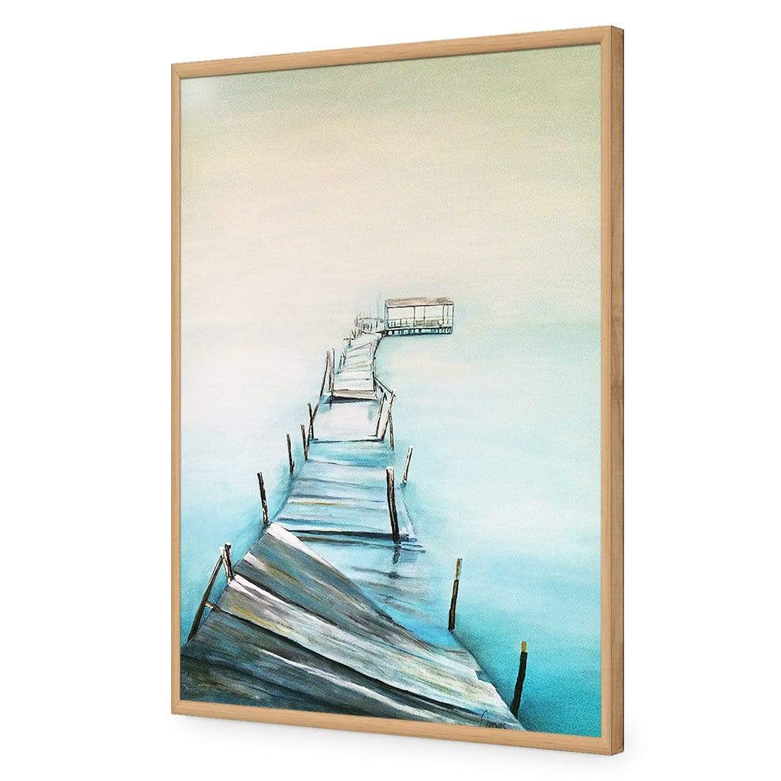 The Broken Pier - wallart-australia - Acrylic Glass No Border