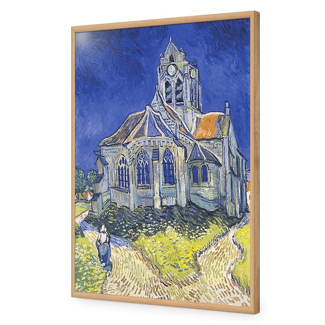 The Church at Auvers By Van Gogh - wallart-australia - Acrylic Glass No Border