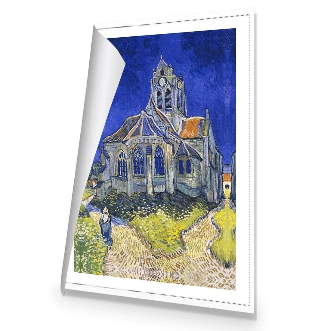 The Church at Auvers By Van Gogh - wallart-australia - Canvas