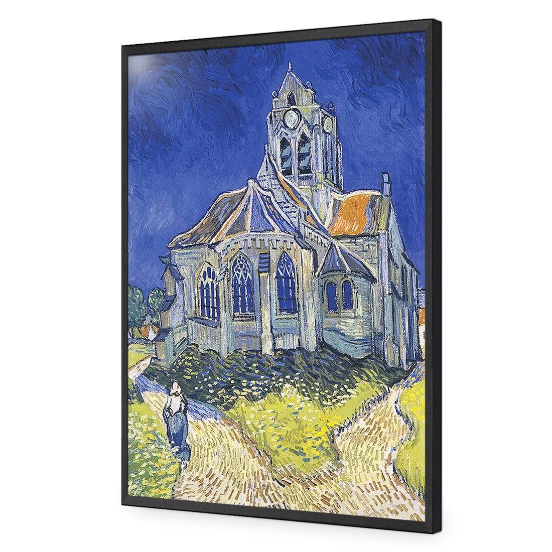 The Church at Auvers By Van Gogh - wallart-australia - Acrylic Glass No Border