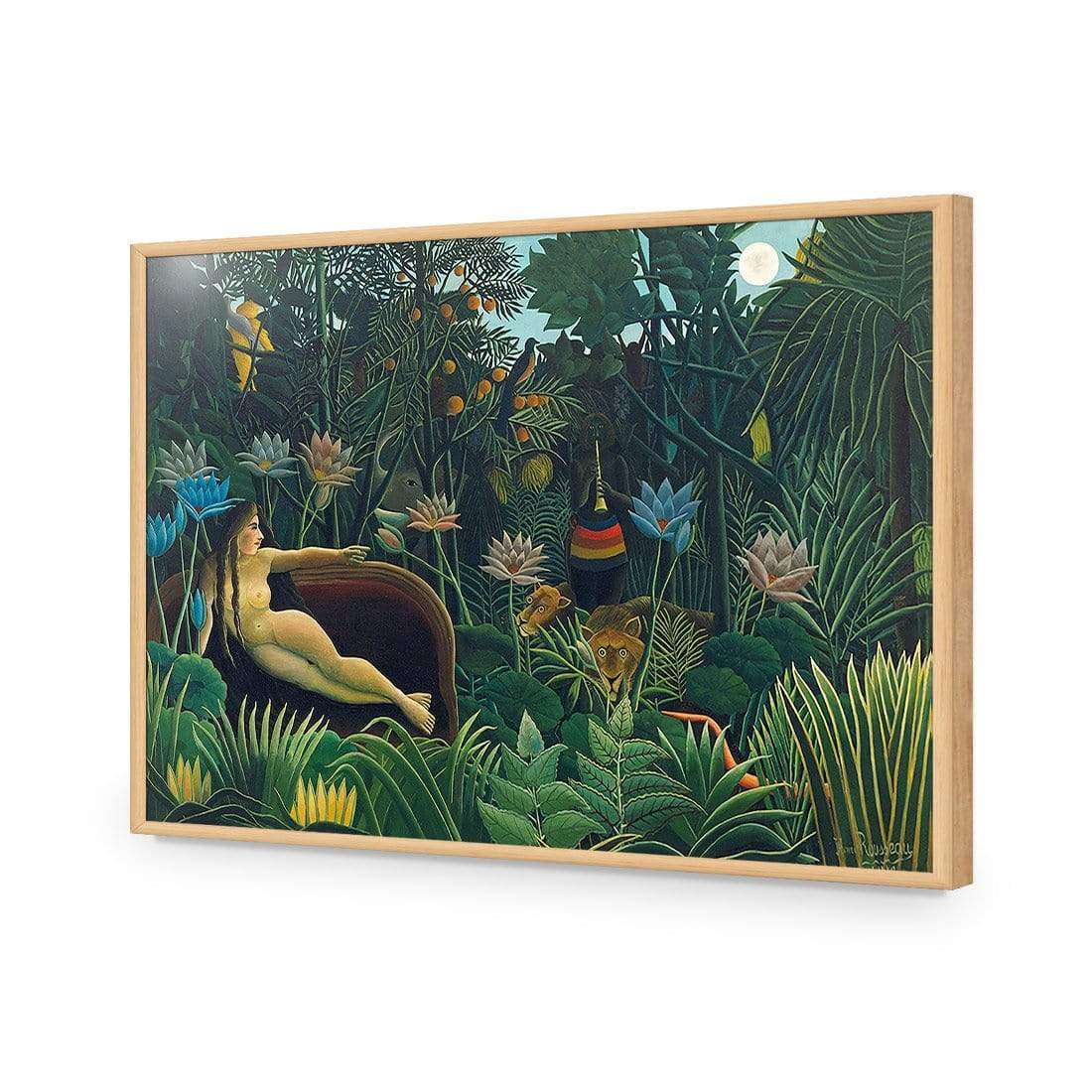 The Dream By Rousseau - wallart-australia - Acrylic Glass No Border