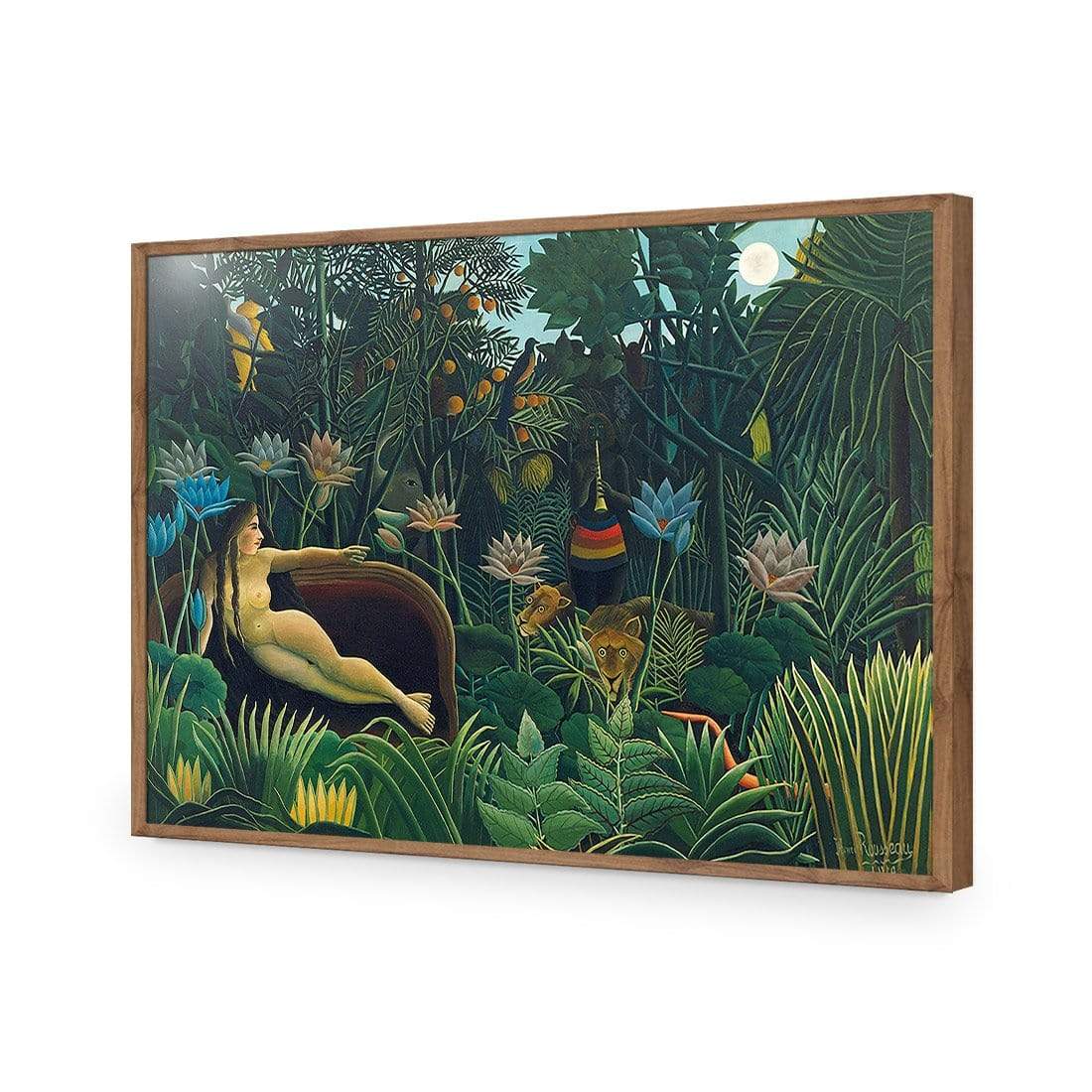 The Dream By Rousseau - wallart-australia - Acrylic Glass No Border