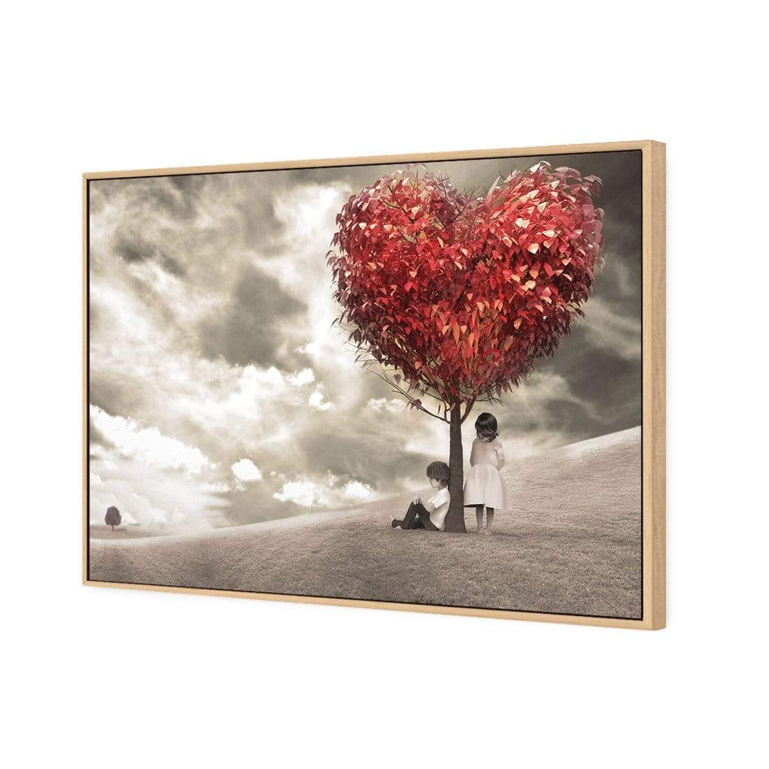The Heart Tree - wallart-australia - Canvas
