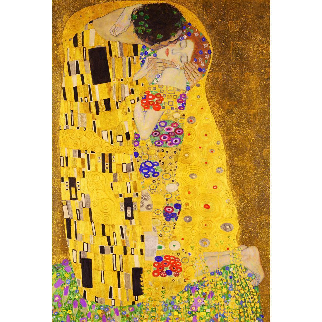 The Kiss By Gustav Klimt Wall Art | The Canvas Art Factory 