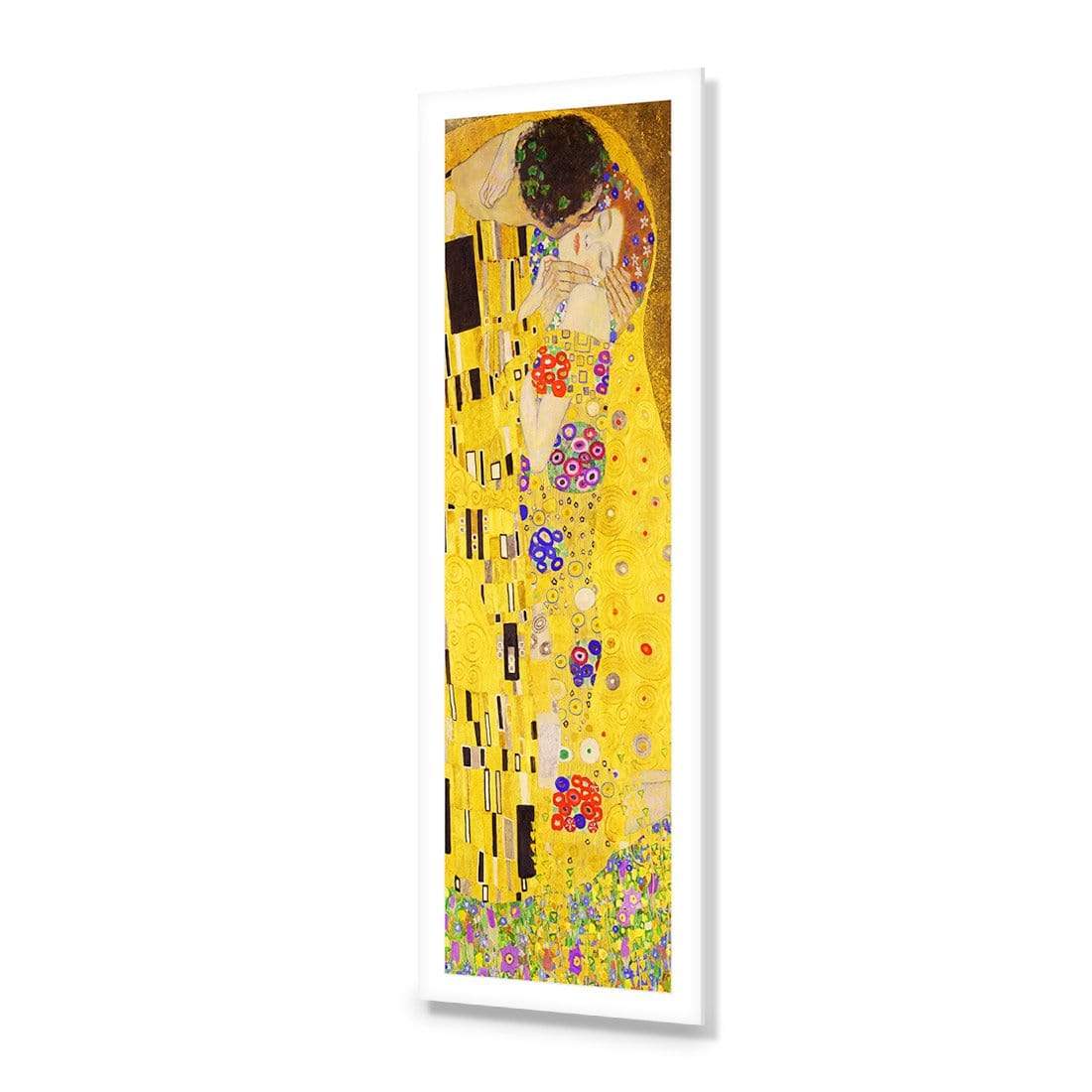 The Kiss By Gustav Klimt (long) - wallart-australia - Acrylic Glass With Border