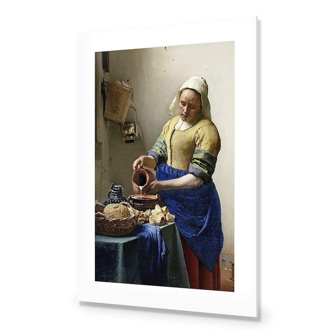 The Milkmaid By Vermeer - wallart-australia - Canvas