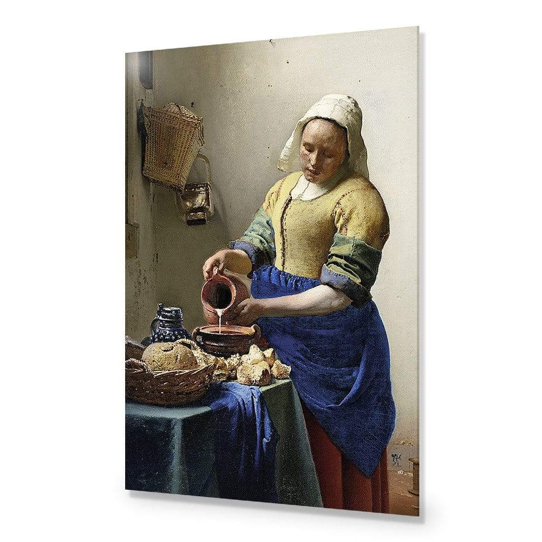 The Milkmaid By Vermeer - wallart-australia - Canvas