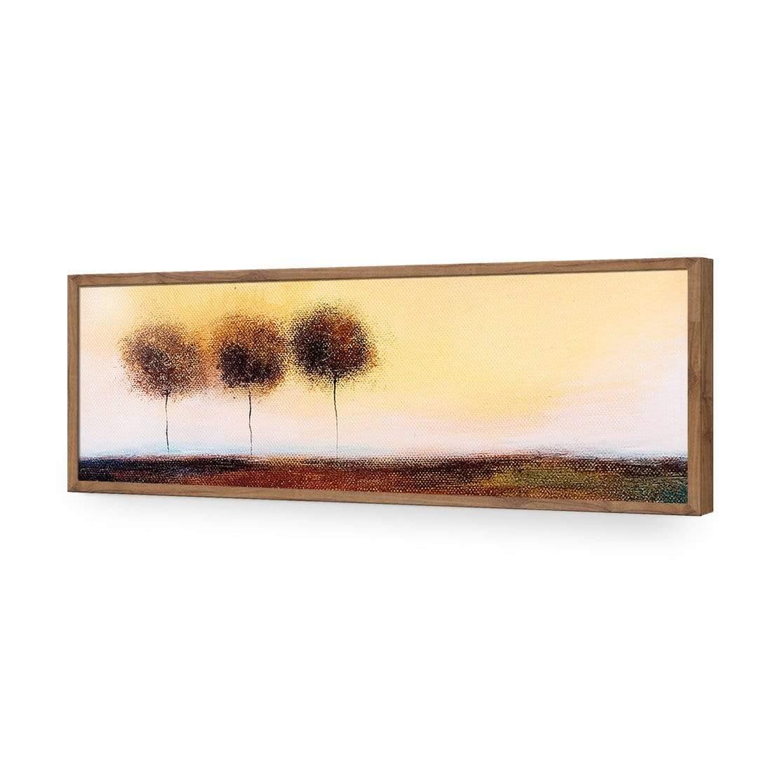 Three Cotton Trees Landscape, Original (long) - wallart-australia - Acrylic Glass No Border