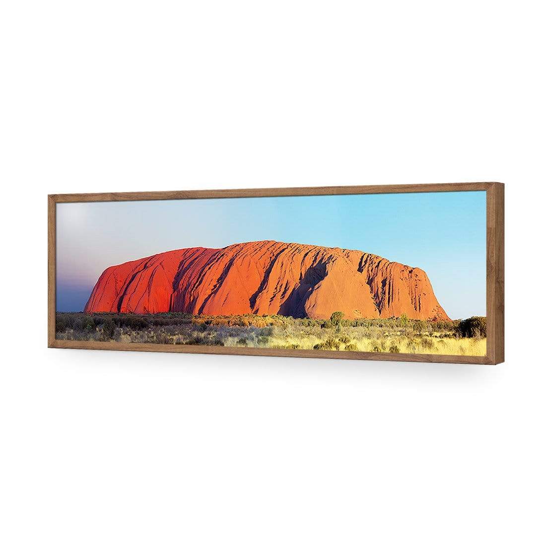 Uluru at Sunset, Original (Long) - wallart-australia - Acrylic Glass No Border