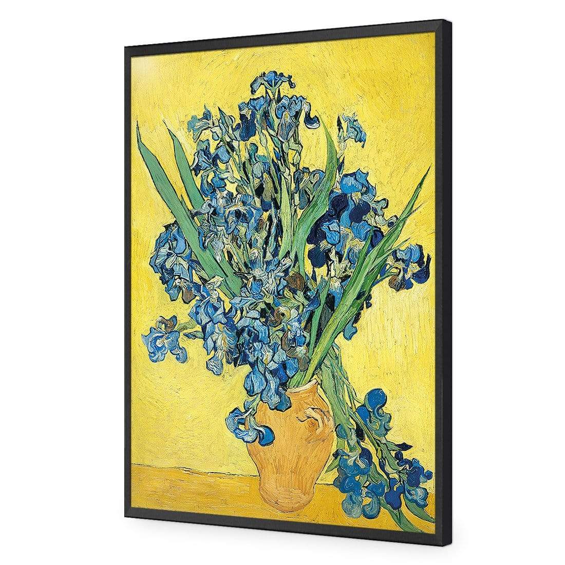 Vase of Irises By Van Gogh - wallart-australia - Acrylic Glass No Border