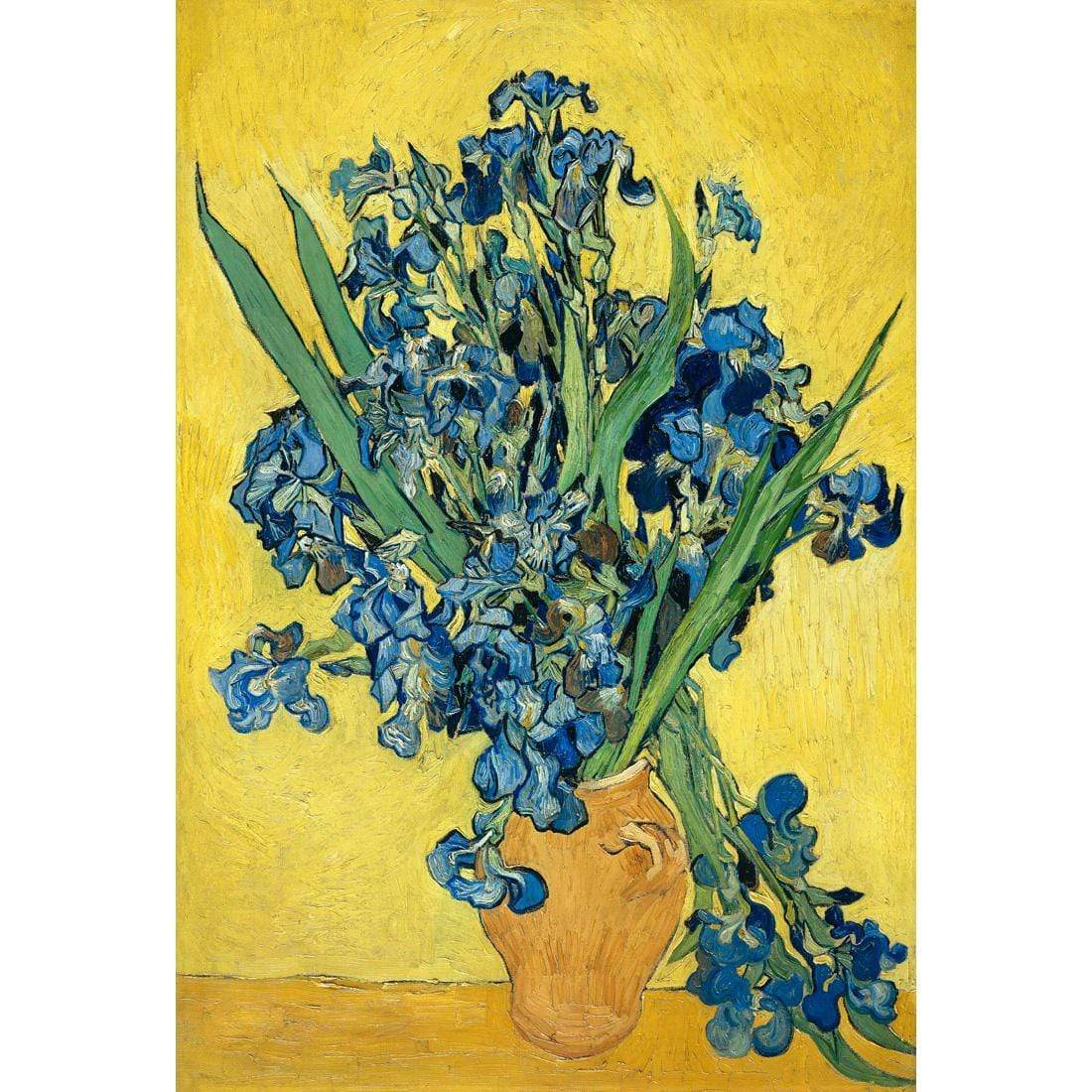 Vase of Irises By Van Gogh - wallart-australia - Canvas