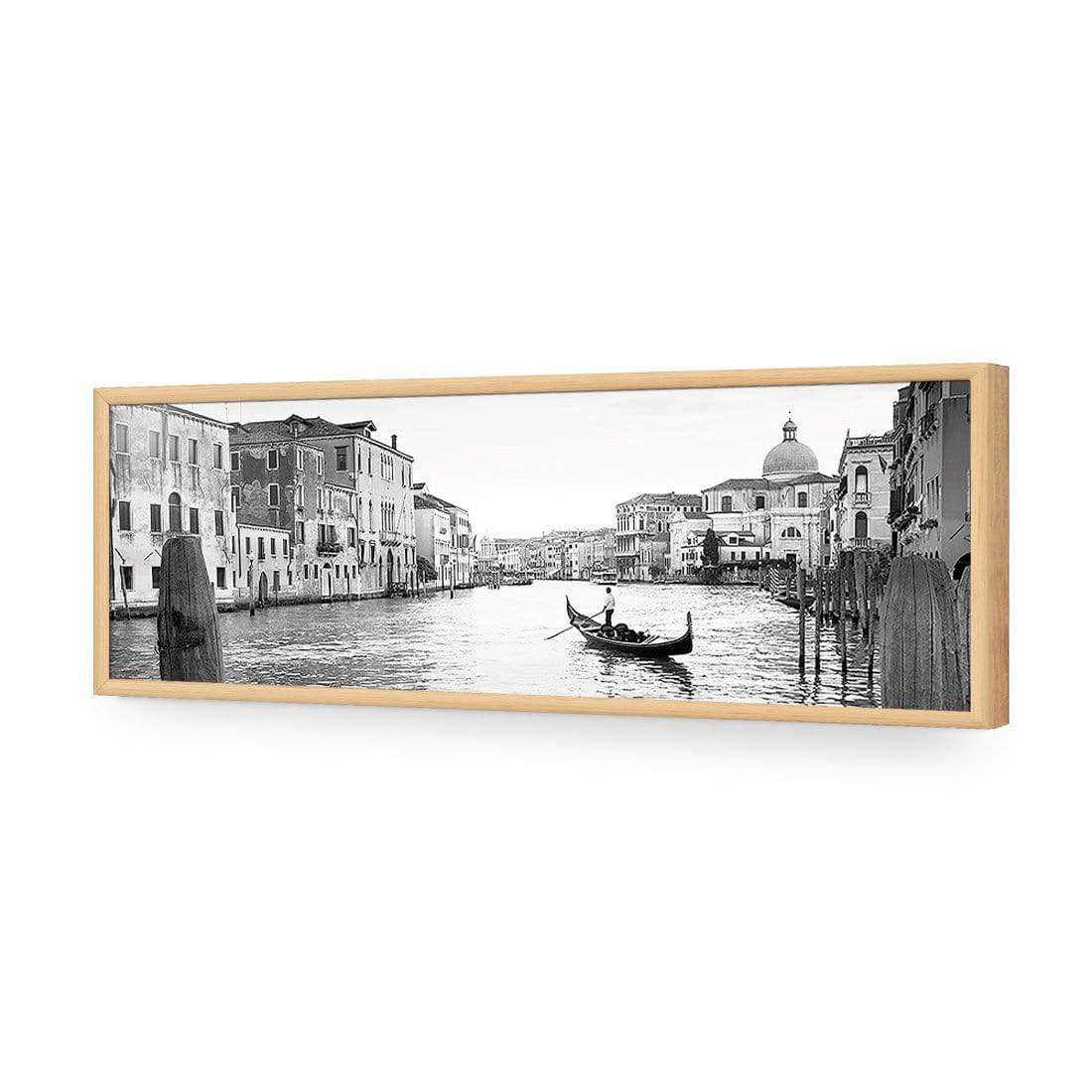 Venetian Dream, Black and White (Long) - wallart-australia - Acrylic Glass No Border