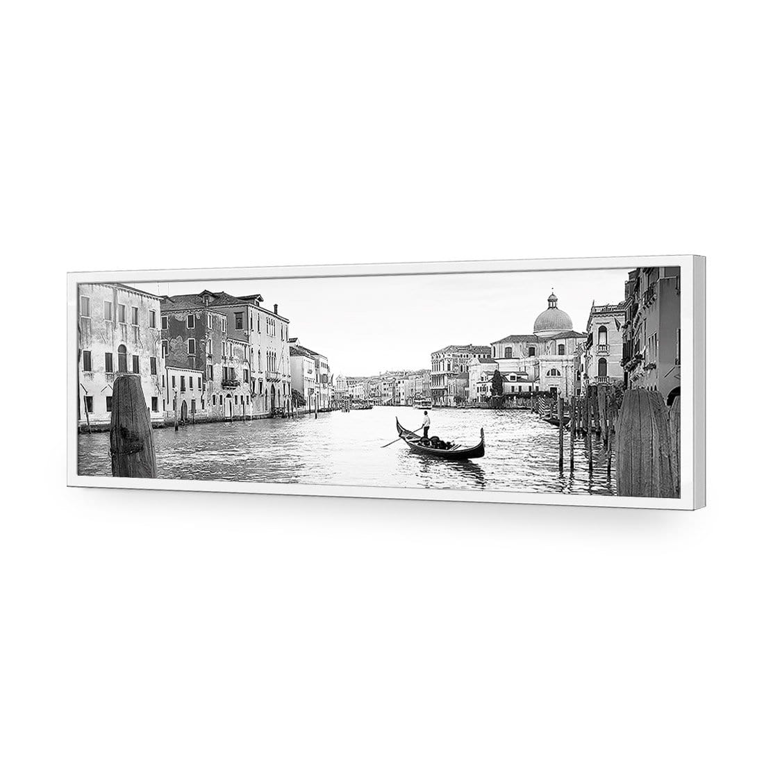 Venetian Dream, Black and White (Long) - wallart-australia - Acrylic Glass No Border