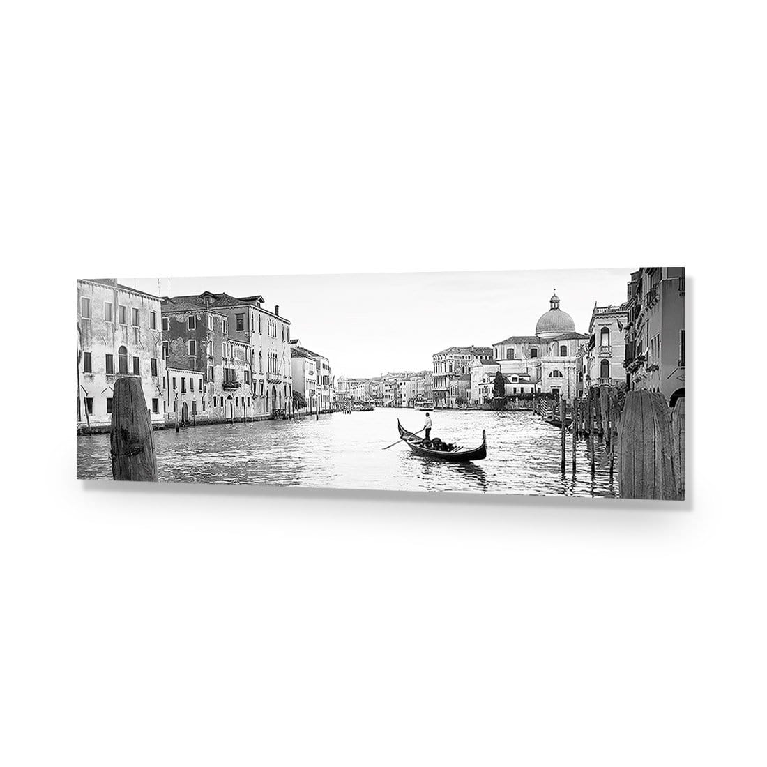 Venetian Dream, Black and White (Long) - wallart-australia - Acrylic Glass No Border