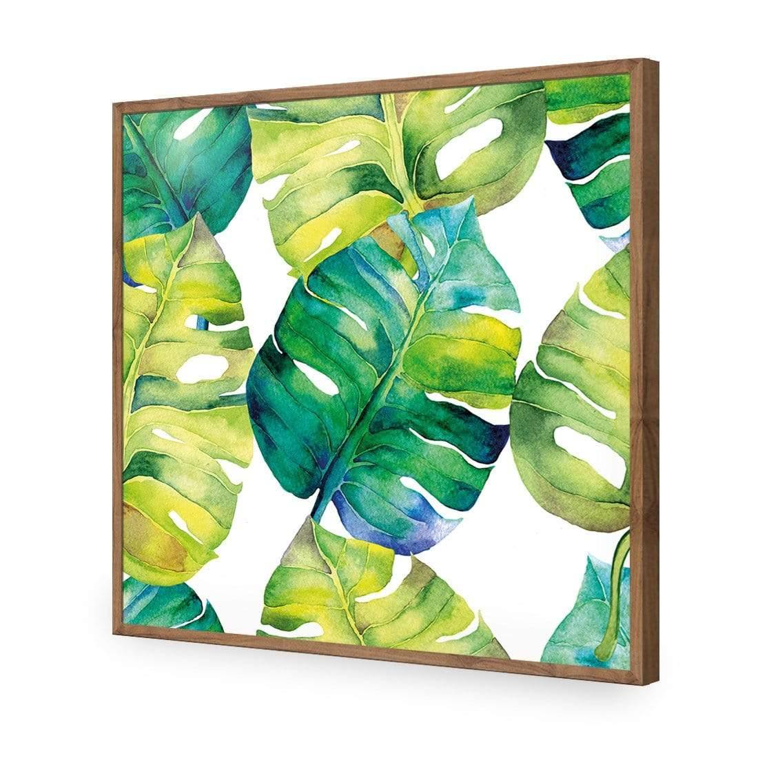 Verdant Leaves (square) - wallart-australia - Acrylic Glass No Border