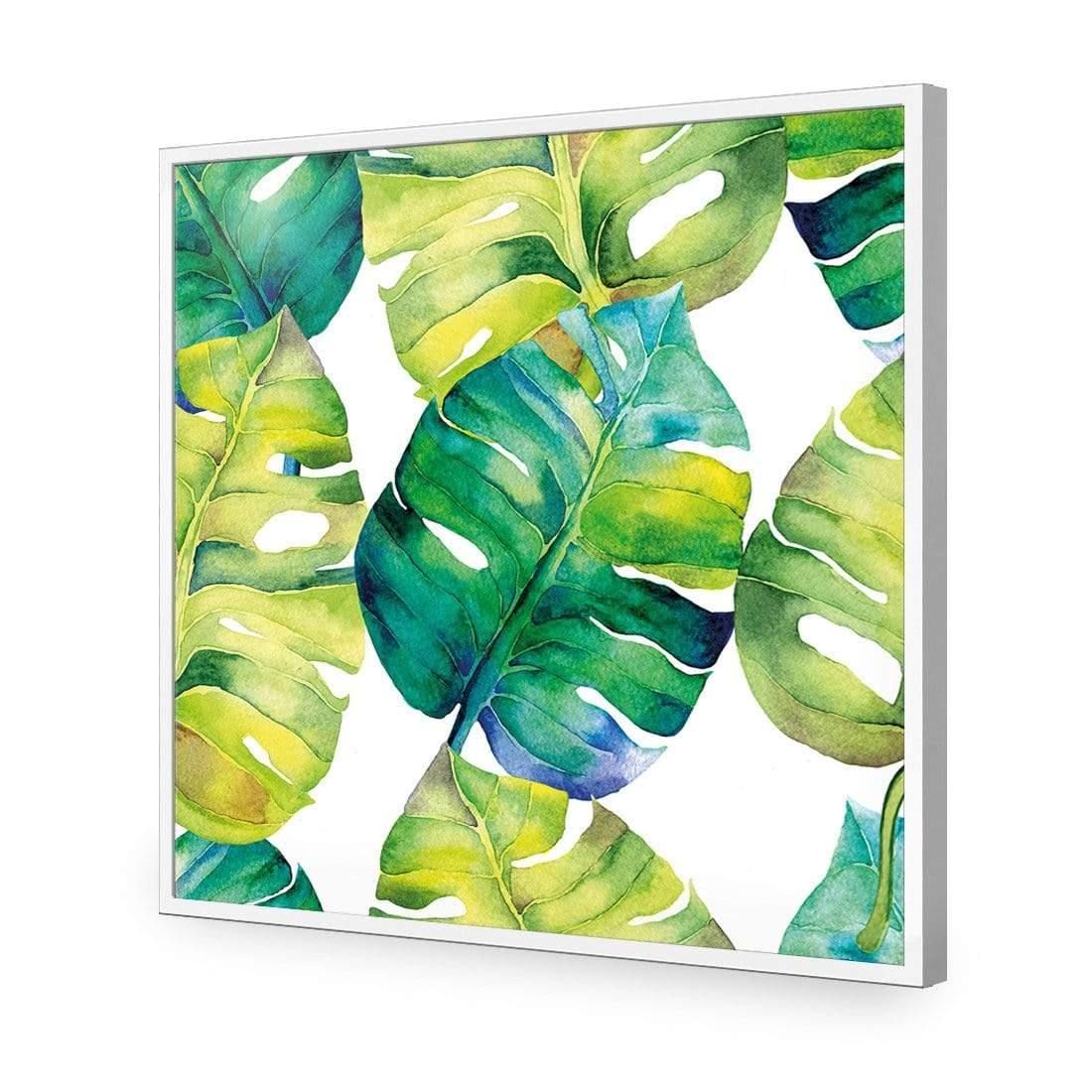 Verdant Leaves (square) - wallart-australia - Acrylic Glass No Border