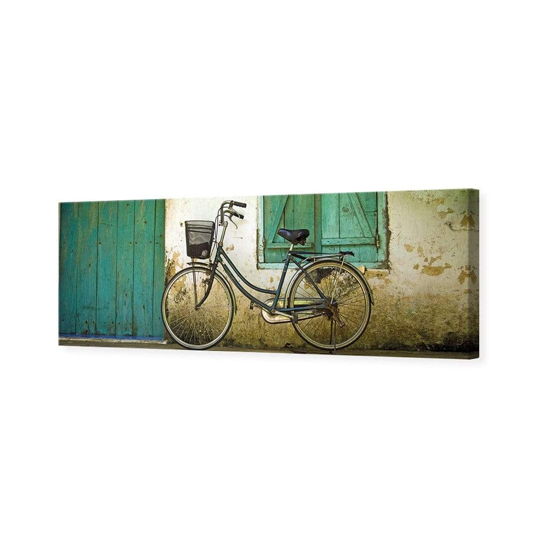 Vintage Bicycle (long) - wallart-australia - Canvas