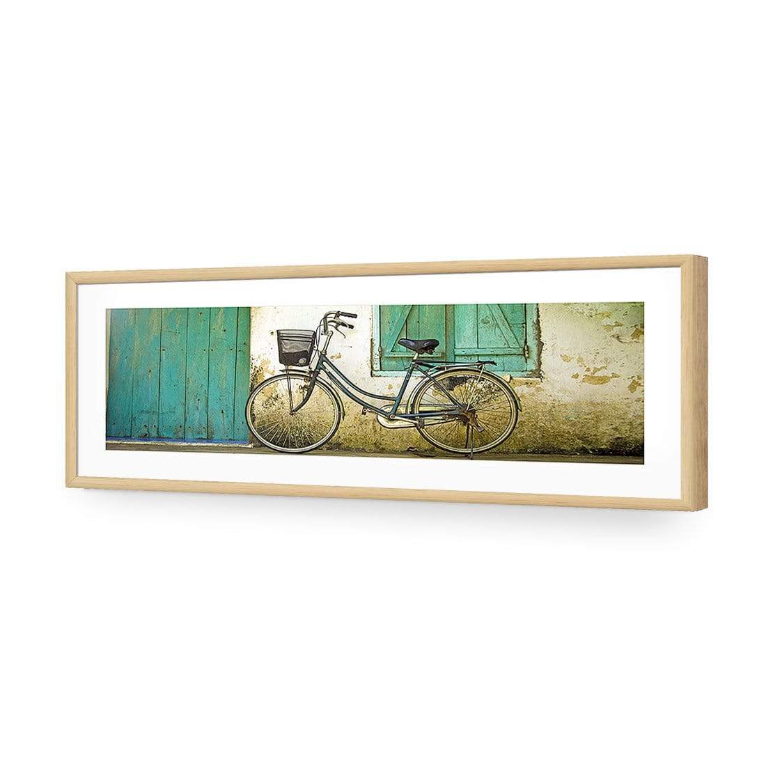 Vintage Bicycle (long) - wallart-australia - Acrylic Glass With Border