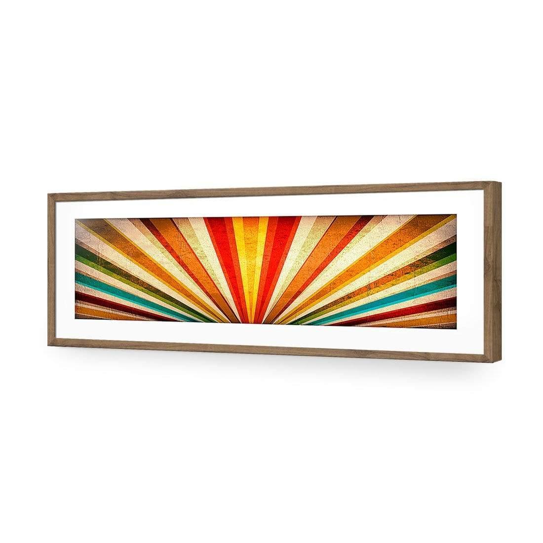 Vintage Sunbeams (Long) - wallart-australia - Acrylic Glass With Border