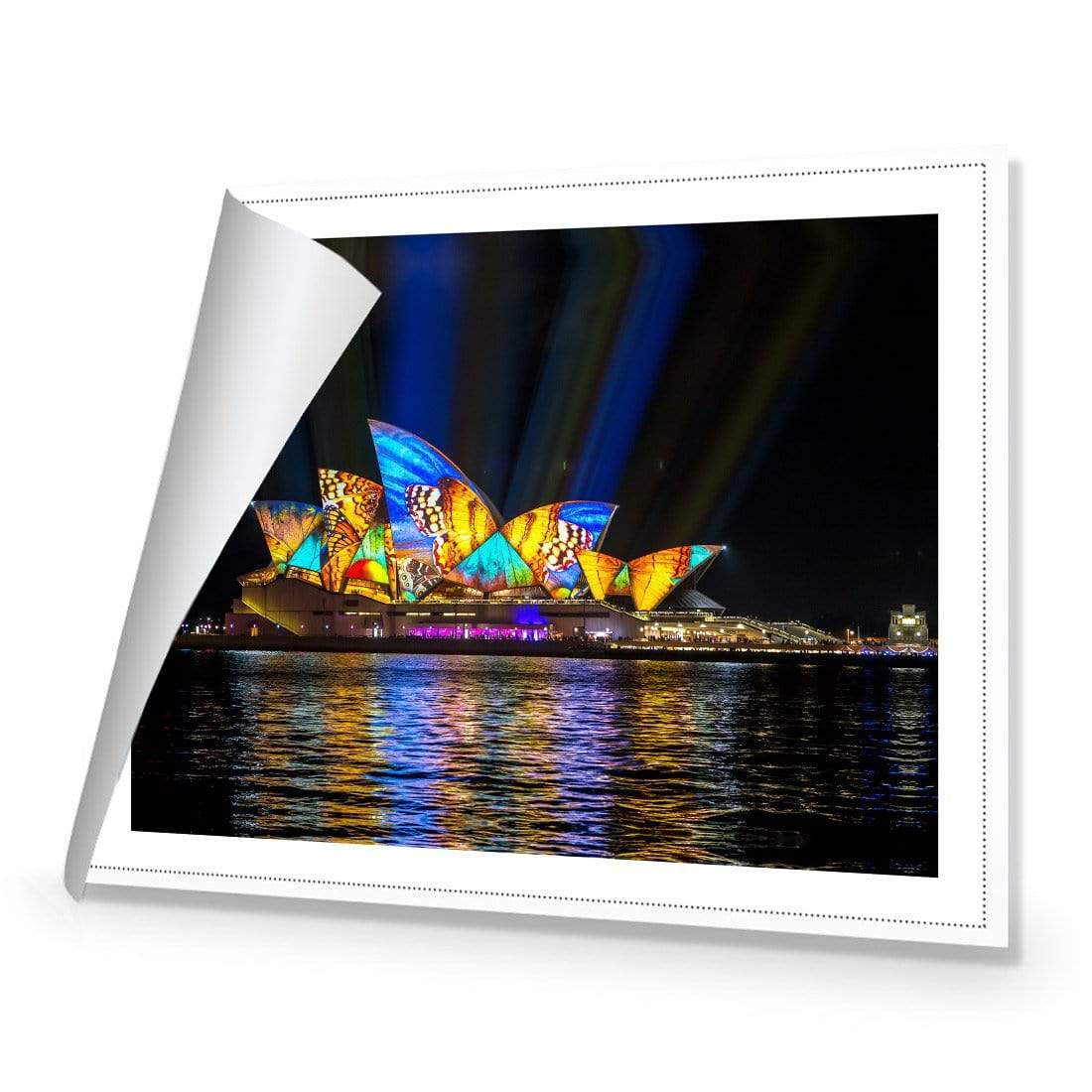 Vivid Sydney Opera House NSW, By Stuart Millen - wallart-australia - Canvas