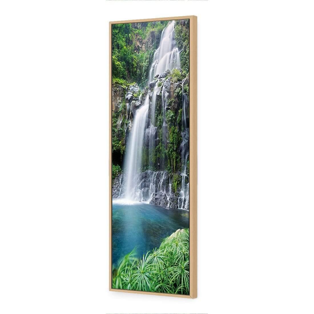 Waterfall Heaven (long) - wallart-australia - Canvas