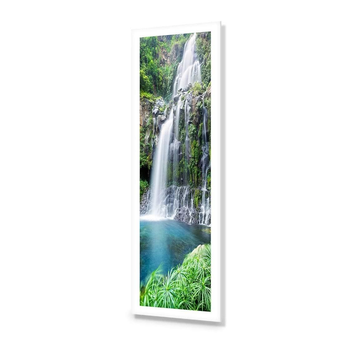 Waterfall Heaven (long) - wallart-australia - Acrylic Glass With Border