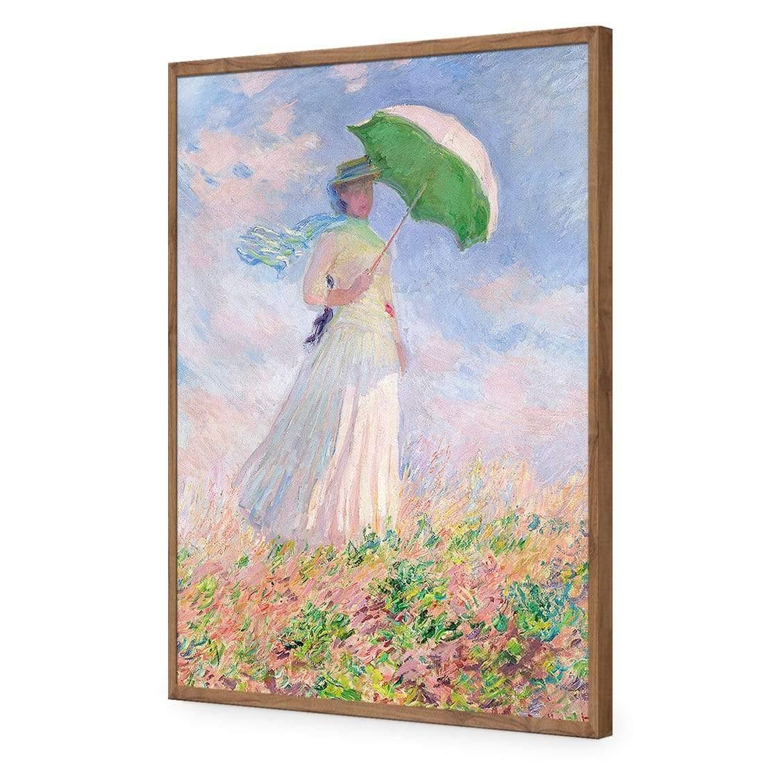Woman With a Parasol By Monet - wallart-australia - Acrylic Glass No Border